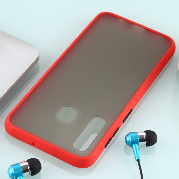 For Galaxy A50 Skin Hand Feeling Series Anti-fall Frosted PC+ TPU Case