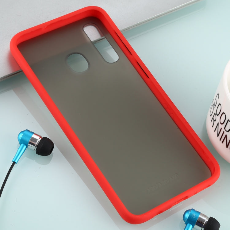 For Galaxy A50 Skin Hand Feeling Series Anti-fall Frosted PC+ TPU Case
