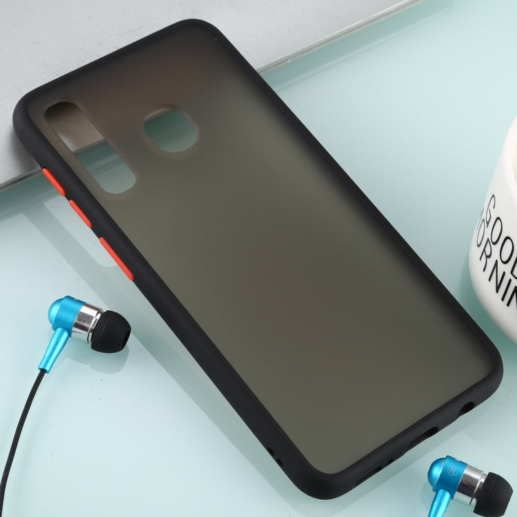 For Galaxy A50 Skin Hand Feeling Series Anti-fall Frosted PC+ TPU Case