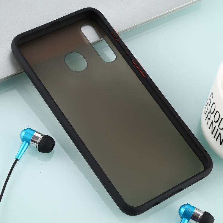 For Galaxy A50 Skin Hand Feeling Series Anti-fall Frosted PC+ TPU Case