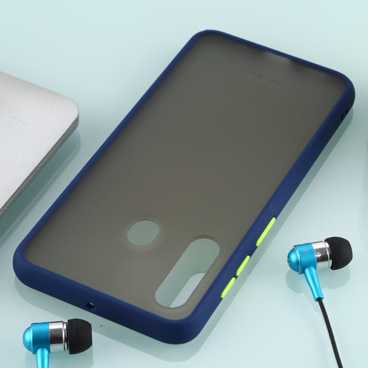 For Galaxy A60 Skin Hand Feeling Series Anti-fall Frosted PC+ TPU Case