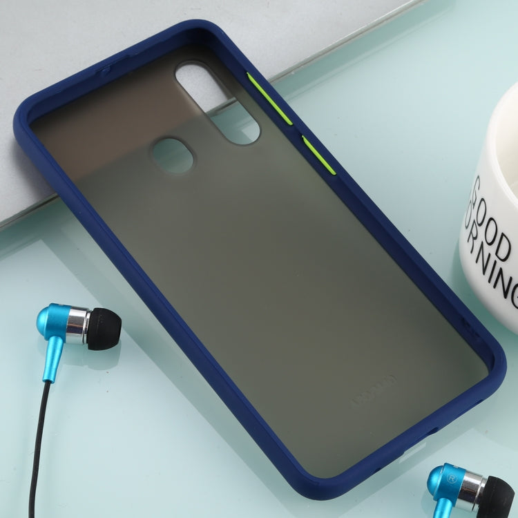 For Galaxy A60 Skin Hand Feeling Series Anti-fall Frosted PC+ TPU Case