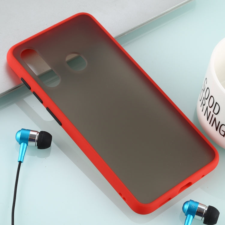 For Galaxy A60 Skin Hand Feeling Series Anti-fall Frosted PC+ TPU Case