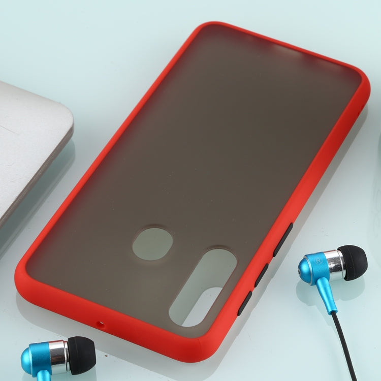 For Galaxy A60 Skin Hand Feeling Series Anti-fall Frosted PC+ TPU Case