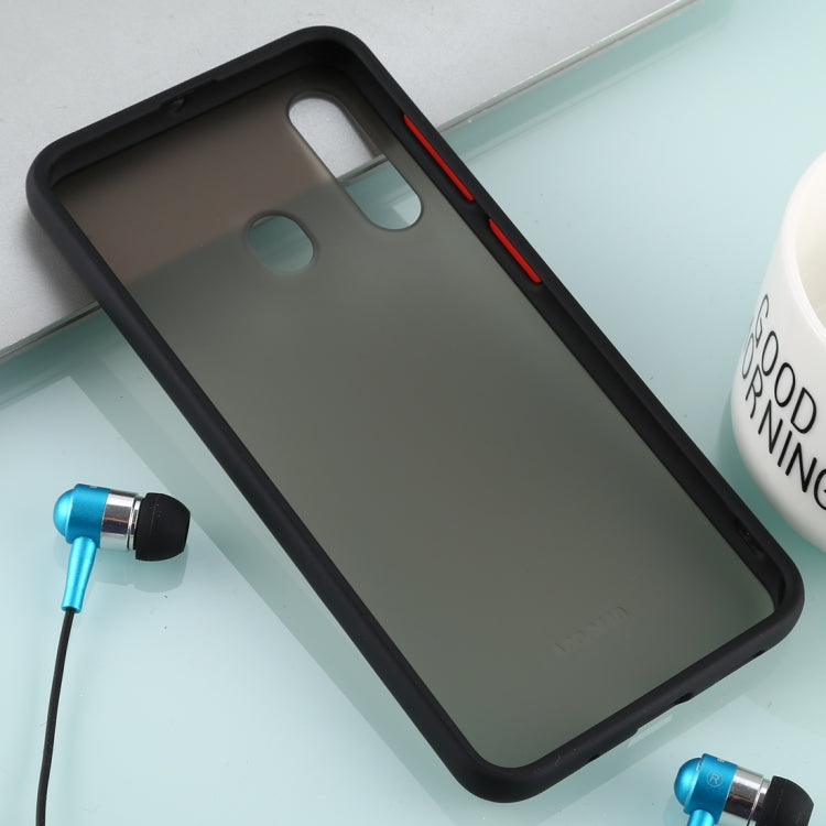 For Galaxy A60 Skin Hand Feeling Series Anti-fall Frosted PC+ TPU Case