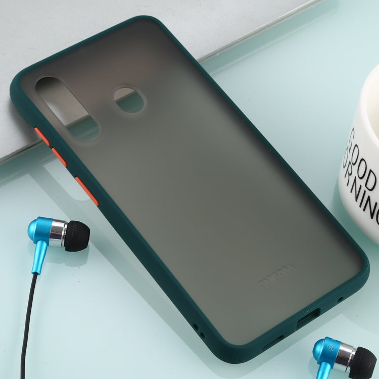 For Galaxy A60 Skin Hand Feeling Series Anti-fall Frosted PC+ TPU Case