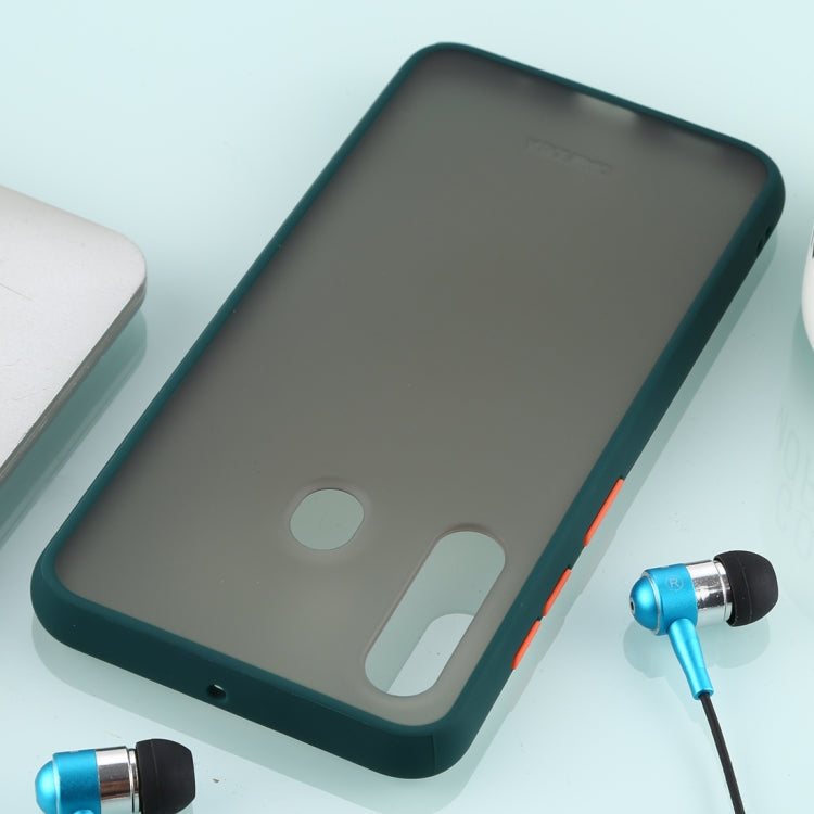 For Galaxy A60 Skin Hand Feeling Series Anti-fall Frosted PC+ TPU Case