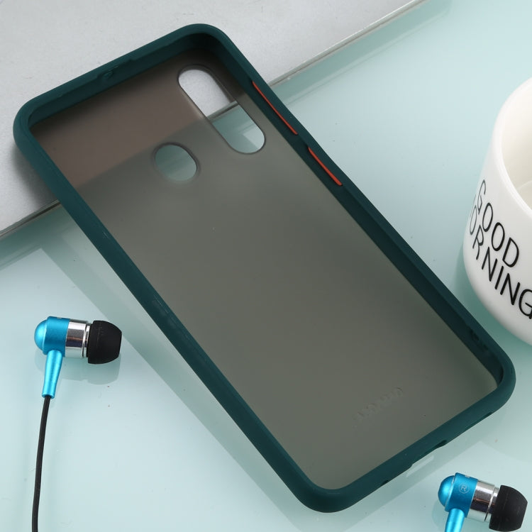 For Galaxy A60 Skin Hand Feeling Series Anti-fall Frosted PC+ TPU Case