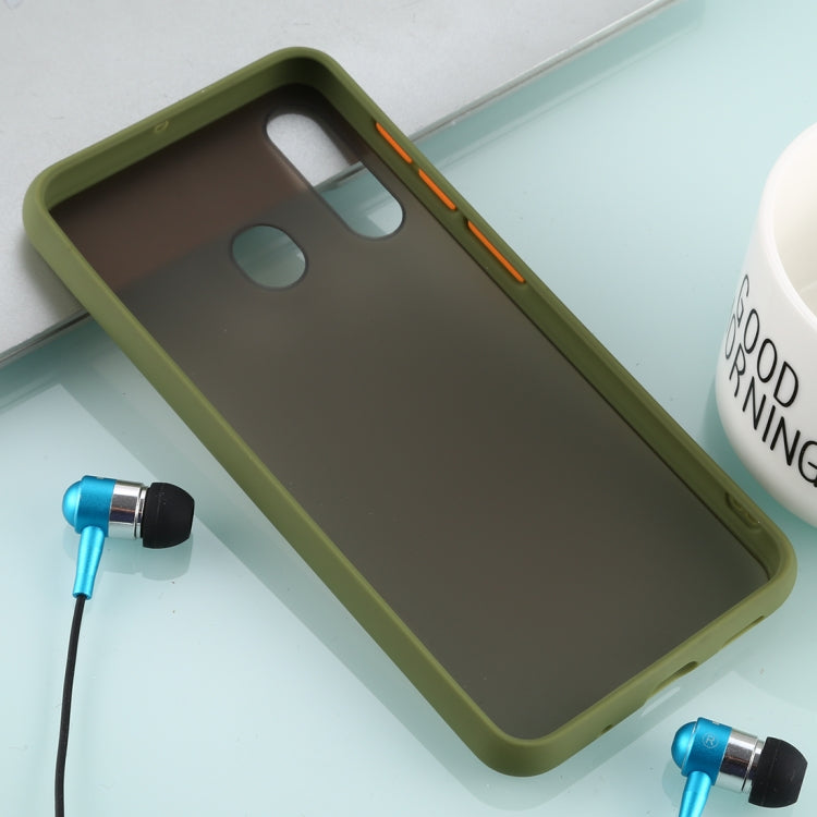 For Galaxy A60 Skin Hand Feeling Series Anti-fall Frosted PC+ TPU Case