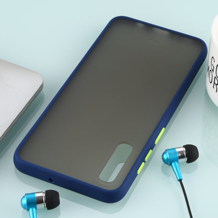 For Galaxy A70 Skin Hand Feeling Series Anti-fall Frosted PC+ TPU Case