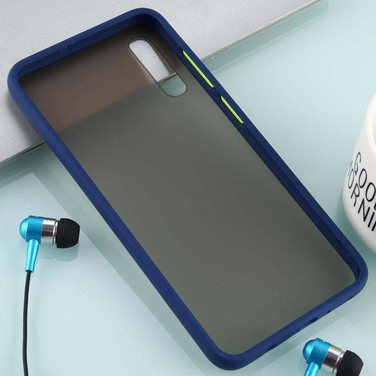 For Galaxy A70 Skin Hand Feeling Series Anti-fall Frosted PC+ TPU Case