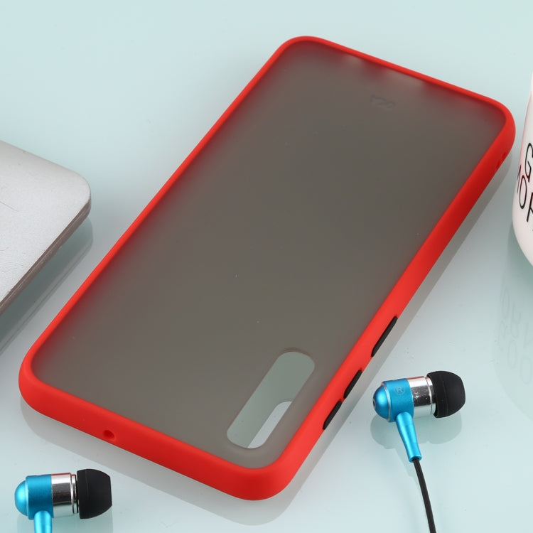 For Galaxy A70 Skin Hand Feeling Series Anti-fall Frosted PC+ TPU Case