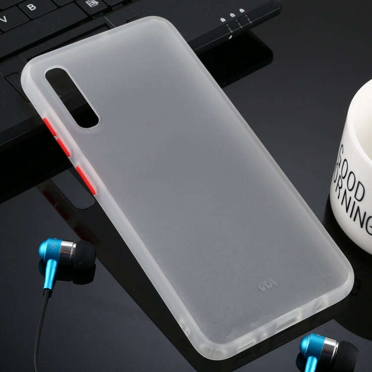 For Galaxy A70 Skin Hand Feeling Series Anti-fall Frosted PC+ TPU Case