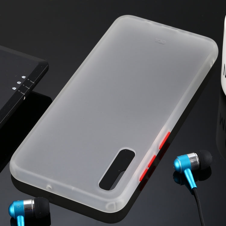 For Galaxy A70 Skin Hand Feeling Series Anti-fall Frosted PC+ TPU Case