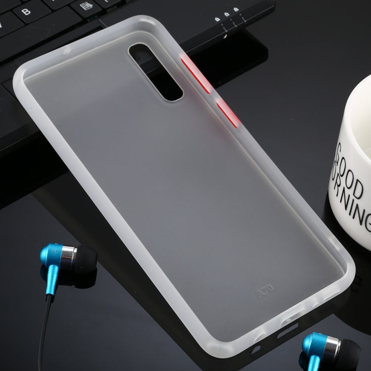 For Galaxy A70 Skin Hand Feeling Series Anti-fall Frosted PC+ TPU Case