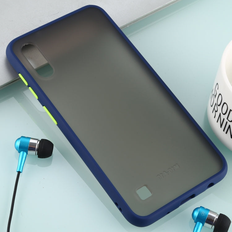 For Galaxy M10 Skin Hand Feeling Series Anti-fall Frosted PC+ TPU Case