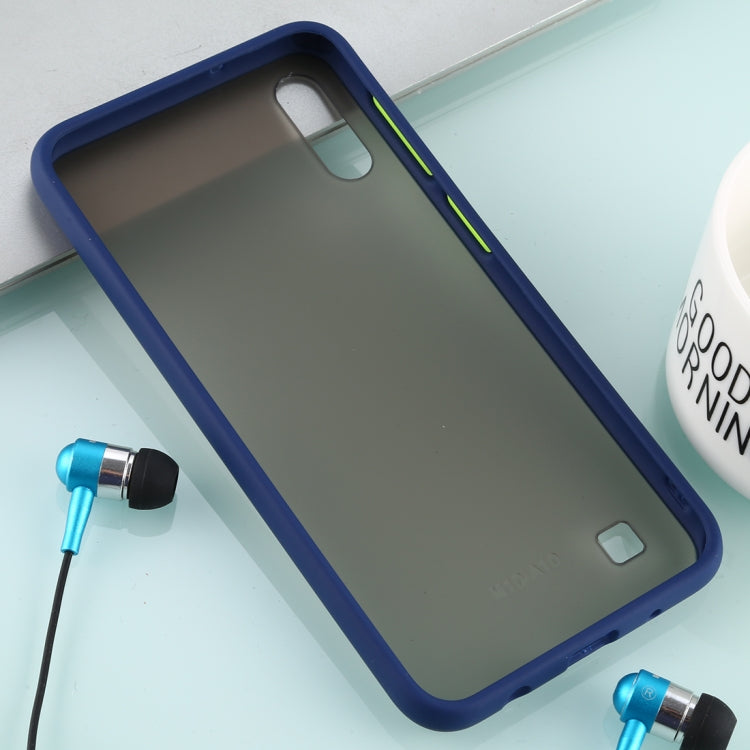 For Galaxy M10 Skin Hand Feeling Series Anti-fall Frosted PC+ TPU Case