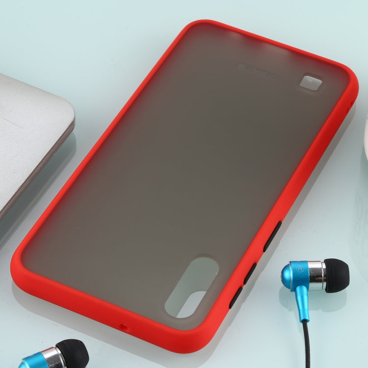 For Galaxy M10 Skin Hand Feeling Series Anti-fall Frosted PC+ TPU Case