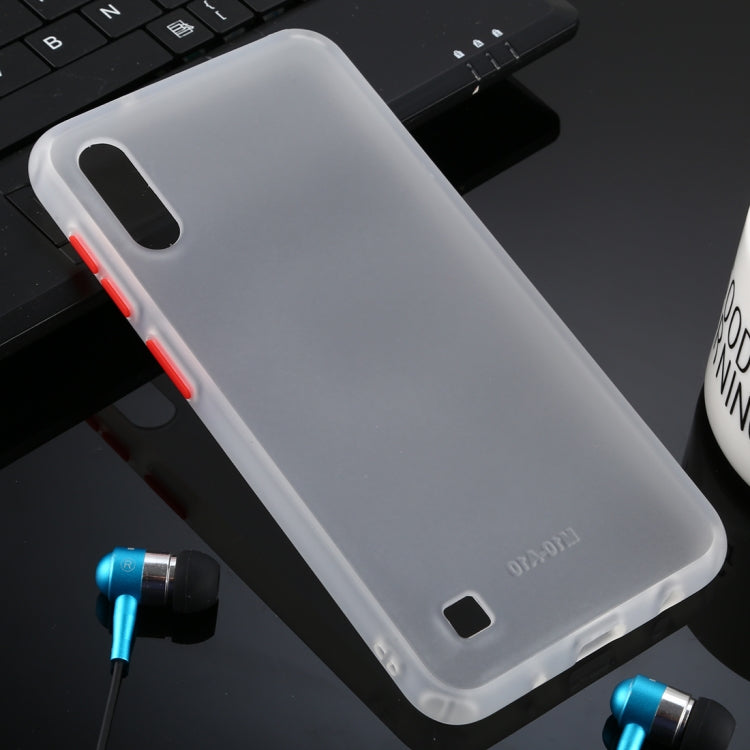 For Galaxy M10 Skin Hand Feeling Series Anti-fall Frosted PC+ TPU Case