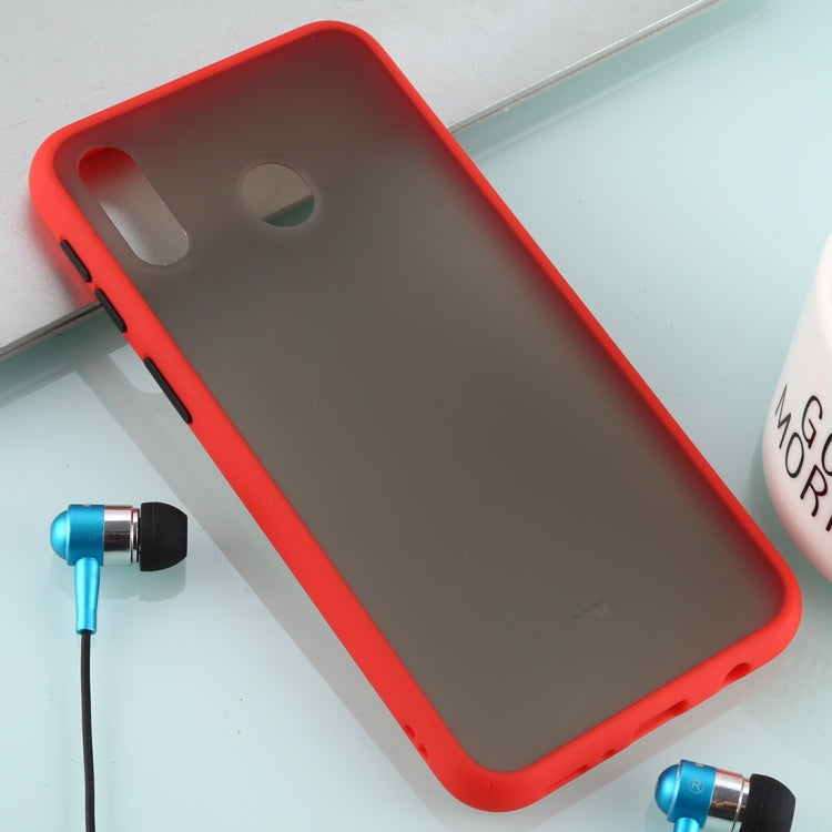 For Galaxy M20 Skin Hand Feeling Series Anti-fall Frosted PC+ TPU Case