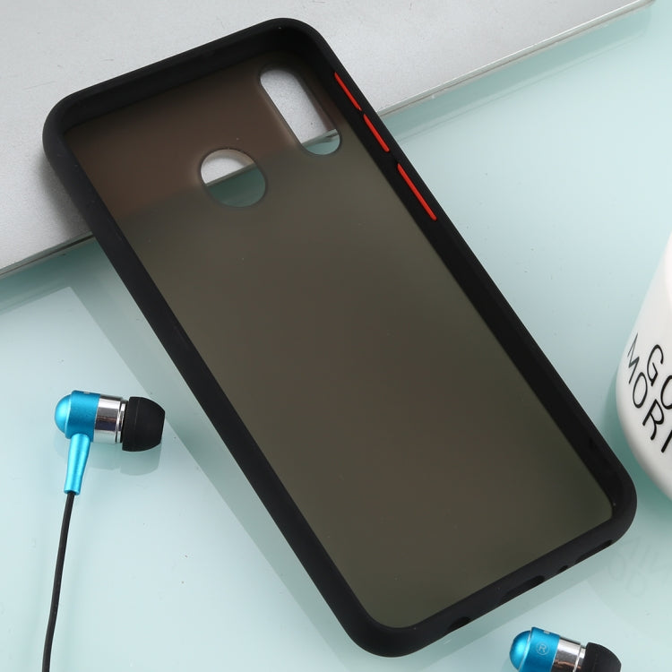 For Galaxy M20 Skin Hand Feeling Series Anti-fall Frosted PC+ TPU Case