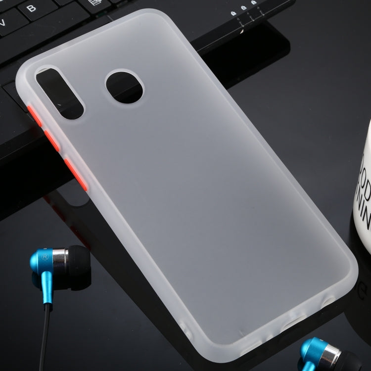 For Galaxy M20 Skin Hand Feeling Series Anti-fall Frosted PC+ TPU Case