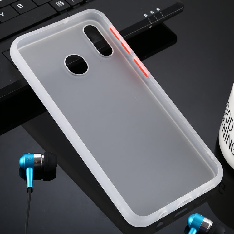 For Galaxy M20 Skin Hand Feeling Series Anti-fall Frosted PC+ TPU Case