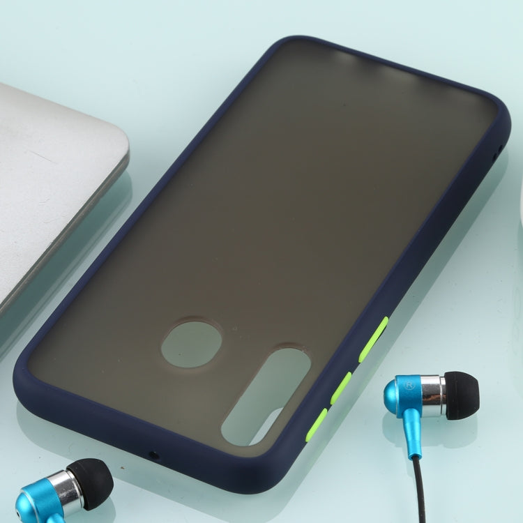 For Galaxy M30 Skin Hand Feeling Series Anti-fall Frosted PC+ TPU Case
