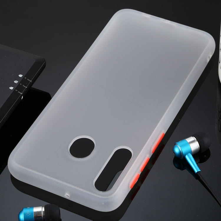 For Galaxy M30 Skin Hand Feeling Series Anti-fall Frosted PC+ TPU Case