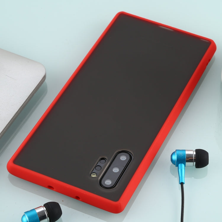 For Galaxy Note 10+ Skin Hand Feeling Series Anti-fall Frosted PC+ TPU Case