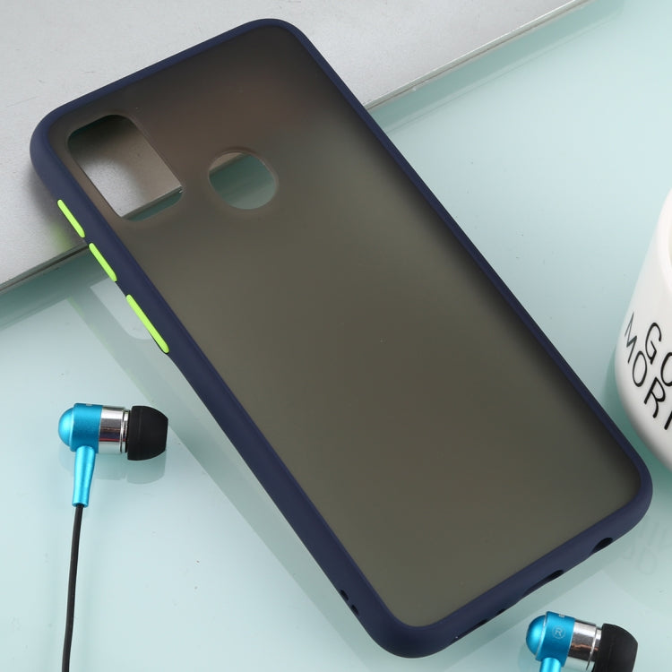 For Galaxy M30s Skin Hand Feeling Series Anti-fall Frosted PC+ TPU Case