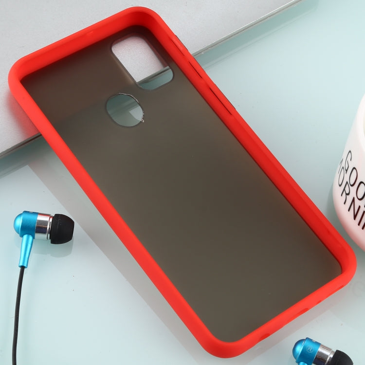 For Galaxy M30s Skin Hand Feeling Series Anti-fall Frosted PC+ TPU Case