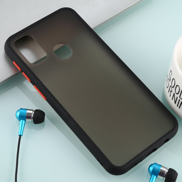 For Galaxy M30s Skin Hand Feeling Series Anti-fall Frosted PC+ TPU Case