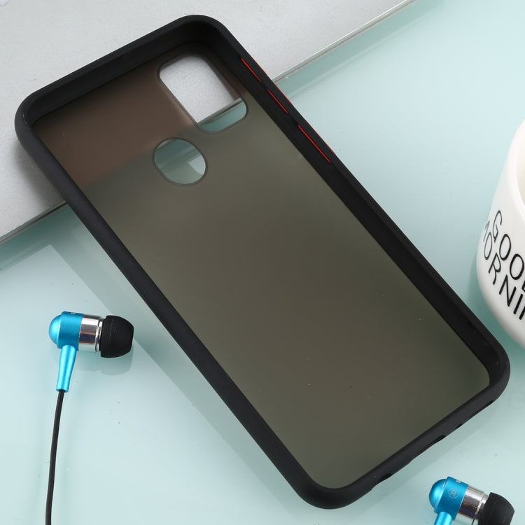 For Galaxy M30s Skin Hand Feeling Series Anti-fall Frosted PC+ TPU Case