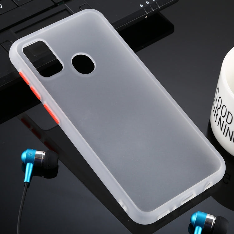 For Galaxy M30s Skin Hand Feeling Series Anti-fall Frosted PC+ TPU Case