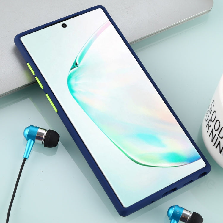 For Galaxy Note 10 Skin Hand Feeling Series Anti-fall Frosted PC+ TPU Case