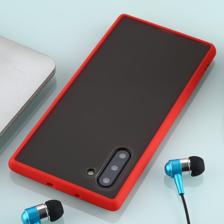 For Galaxy Note 10 Skin Hand Feeling Series Anti-fall Frosted PC+ TPU Case