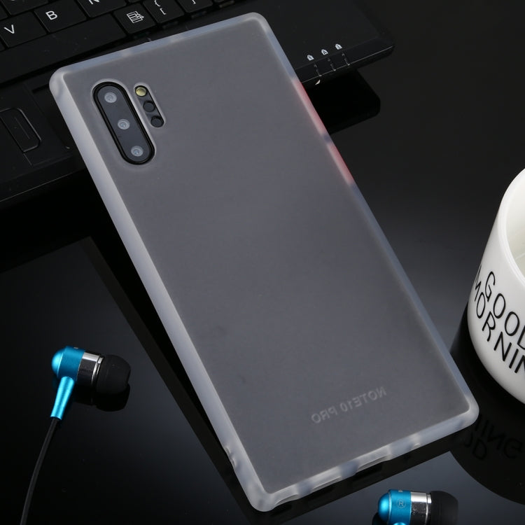 For Galaxy Note 10 Skin Hand Feeling Series Anti-fall Frosted PC+ TPU Case