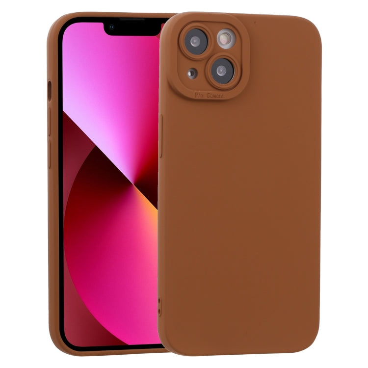 For iPhone 13 TPU Oil-sprayed Soft Phone Case