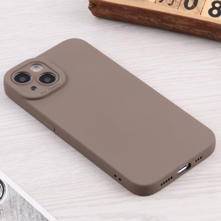 For iPhone 13 TPU Oil-sprayed Soft Phone Case