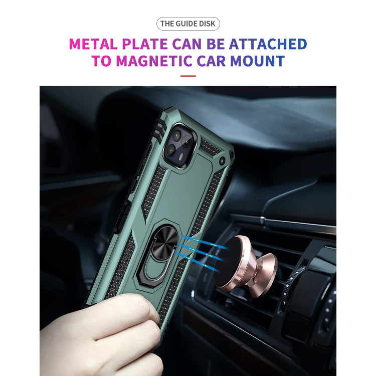 For Motorola Moto G50 5G Shockproof TPU + PC Protective Phone Case with 360 Degree Rotating Holder