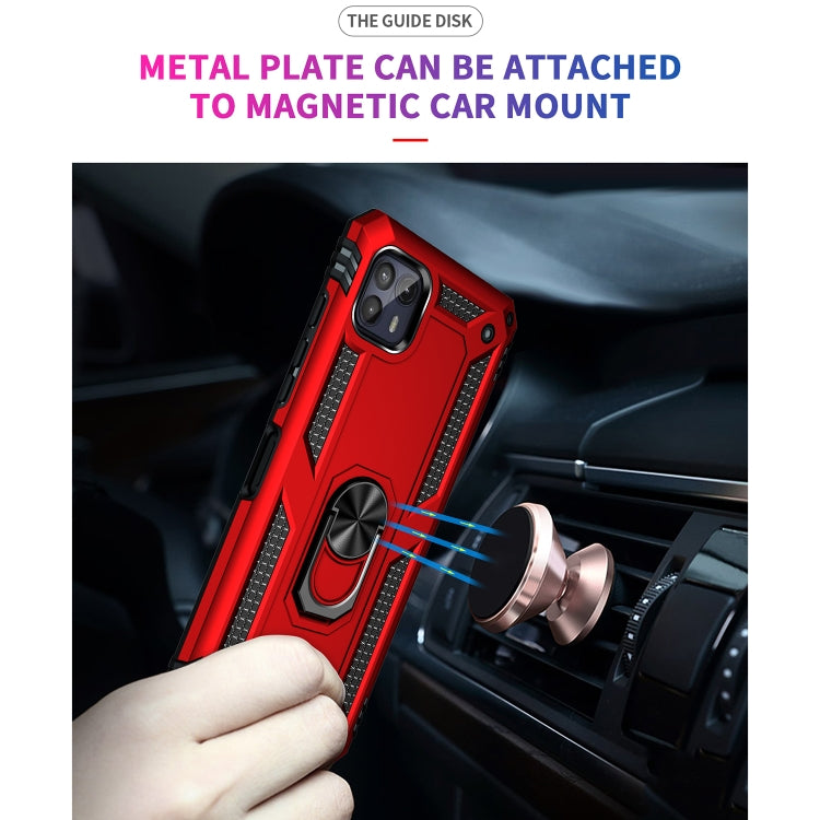 For Motorola Moto G50 5G Shockproof TPU + PC Protective Phone Case with 360 Degree Rotating Holder
