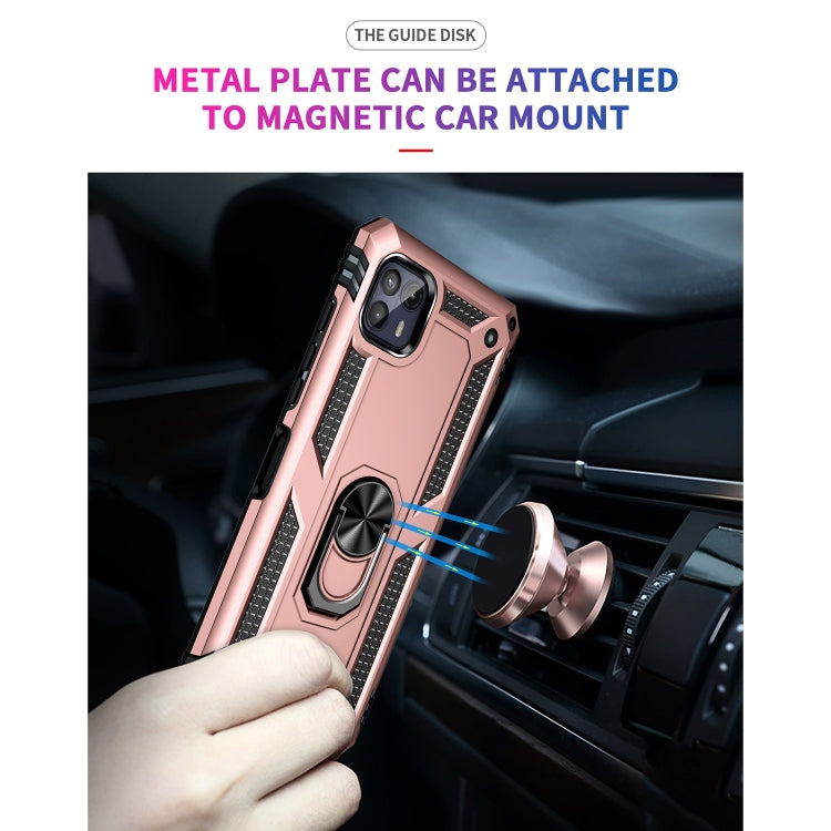 For Motorola Moto G50 5G Shockproof TPU + PC Protective Phone Case with 360 Degree Rotating Holder