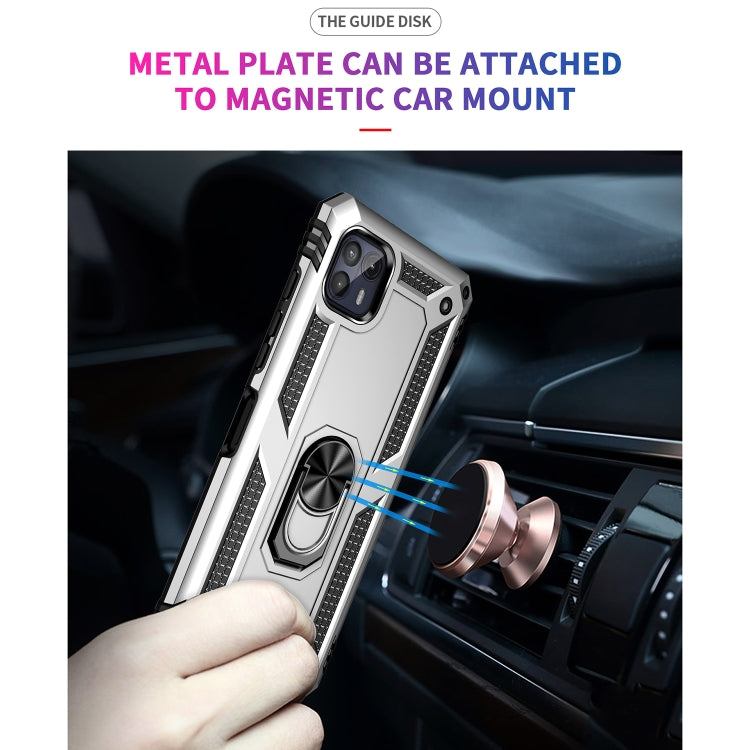 For Motorola Moto G50 5G Shockproof TPU + PC Protective Phone Case with 360 Degree Rotating Holder
