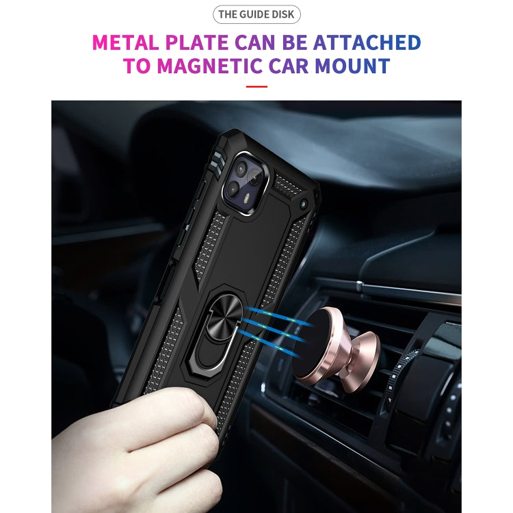 For Motorola Moto G50 5G Shockproof TPU + PC Protective Phone Case with 360 Degree Rotating Holder