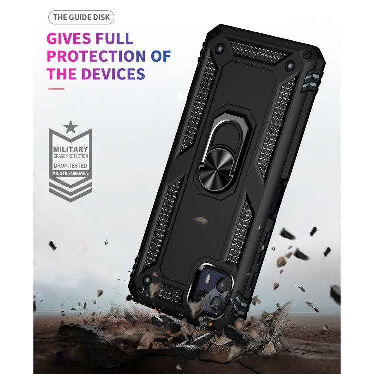 For Motorola Moto G50 5G Shockproof TPU + PC Protective Phone Case with 360 Degree Rotating Holder