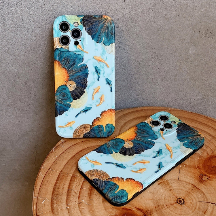 For iPhone 13 Pro IMD Workmanship TPU Shockproof Phone Case
