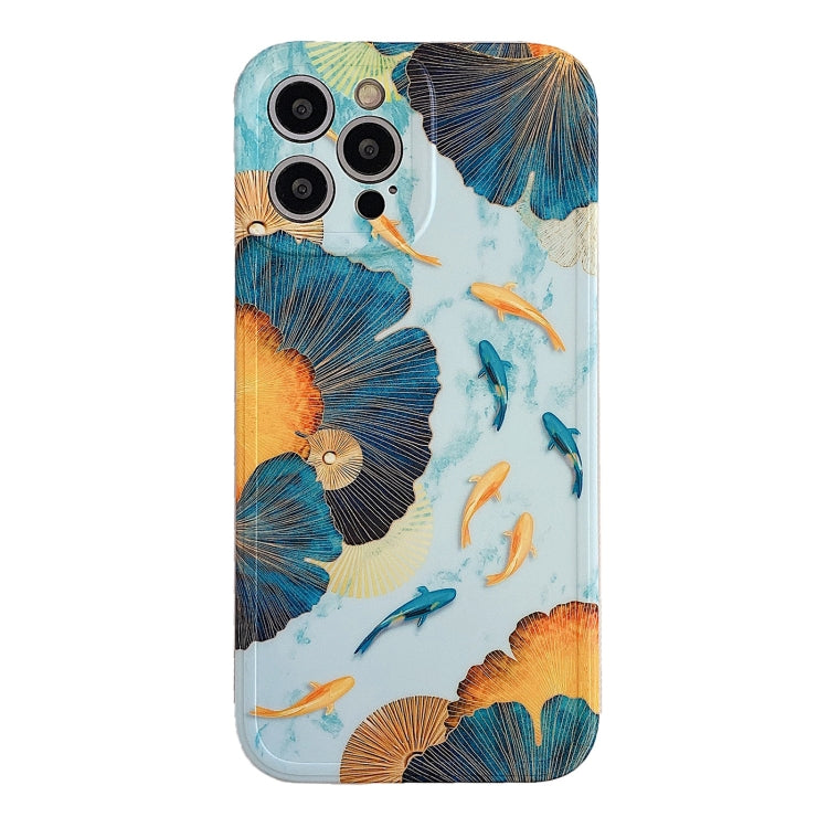 For iPhone 13 Pro Max IMD Workmanship TPU Shockproof Phone Case