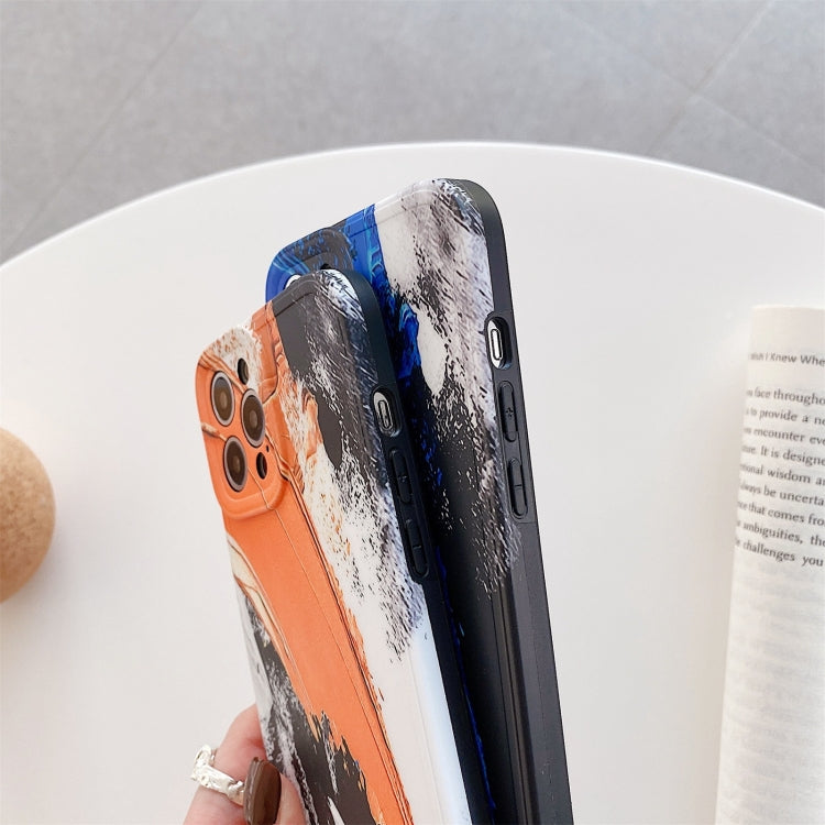For iPhone 12 IMD Workmanship TPU Shockproof Phone Case