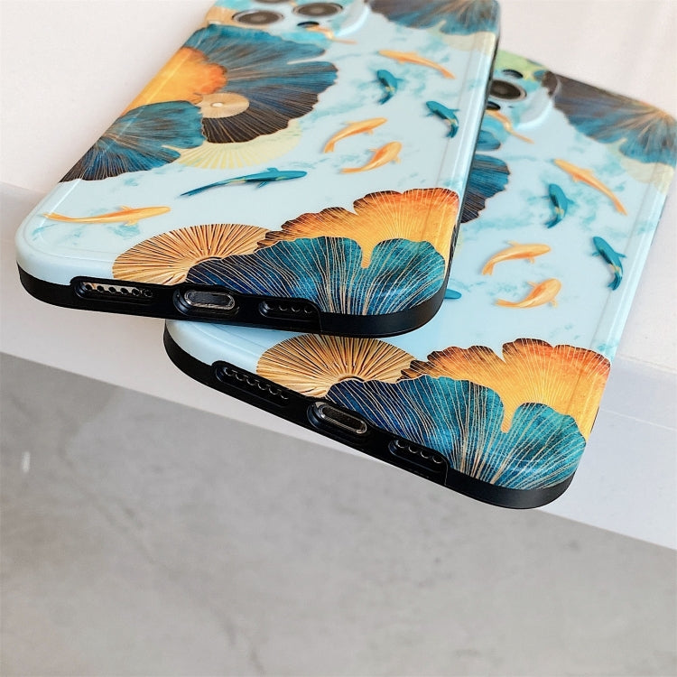 For iPhone 11 IMD Workmanship TPU Shockproof Phone Case